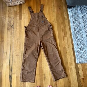 Women’s carhartt double knee overalls